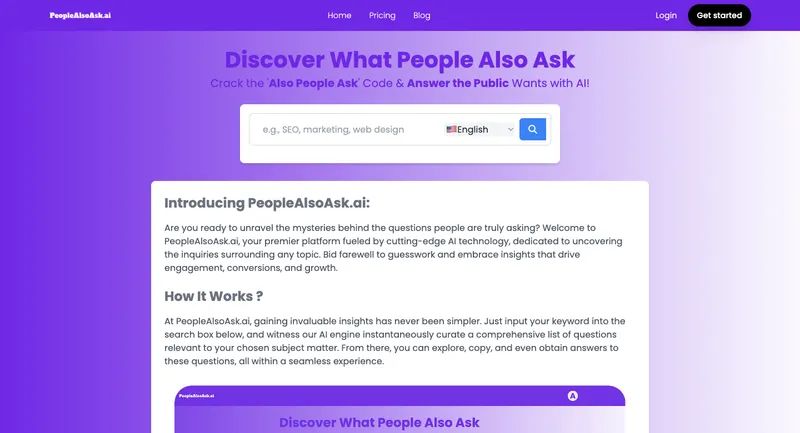 PeopleAlsoAsk