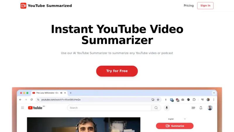 YouTube Summarized