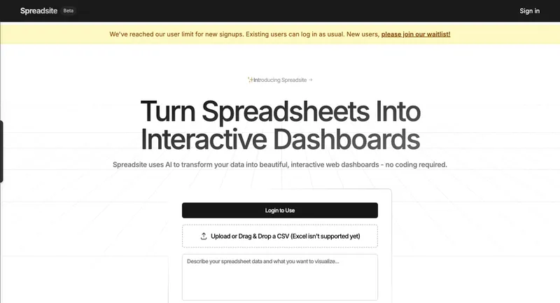 Spreadsite