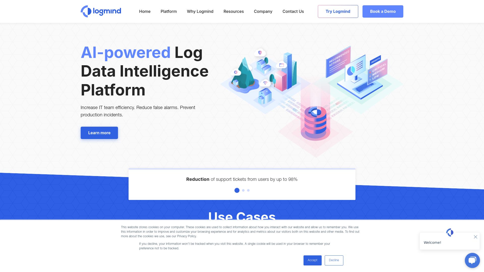 Logmind screenshot