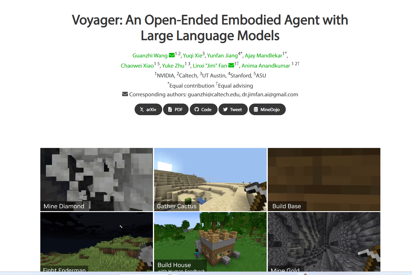 Voyager screenshot