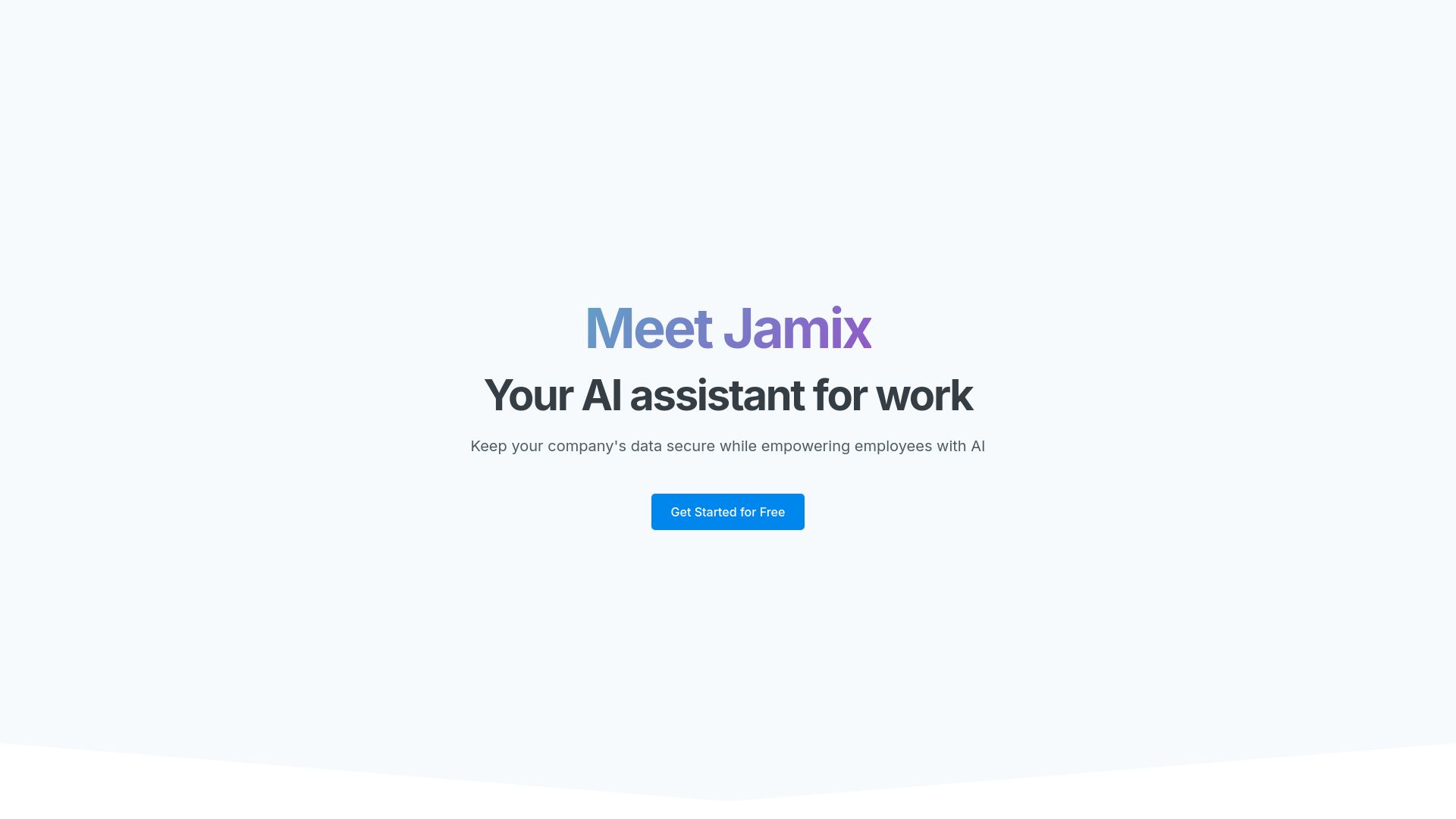 Jamix screenshot