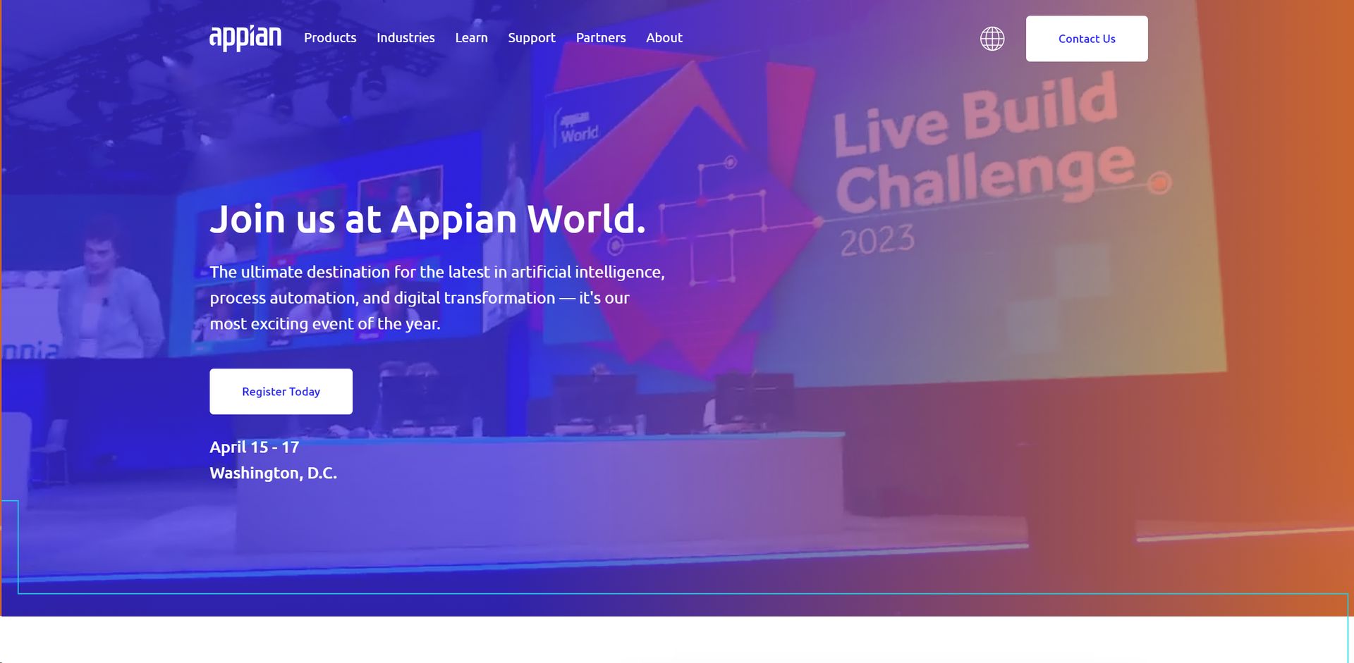 Appian screenshot