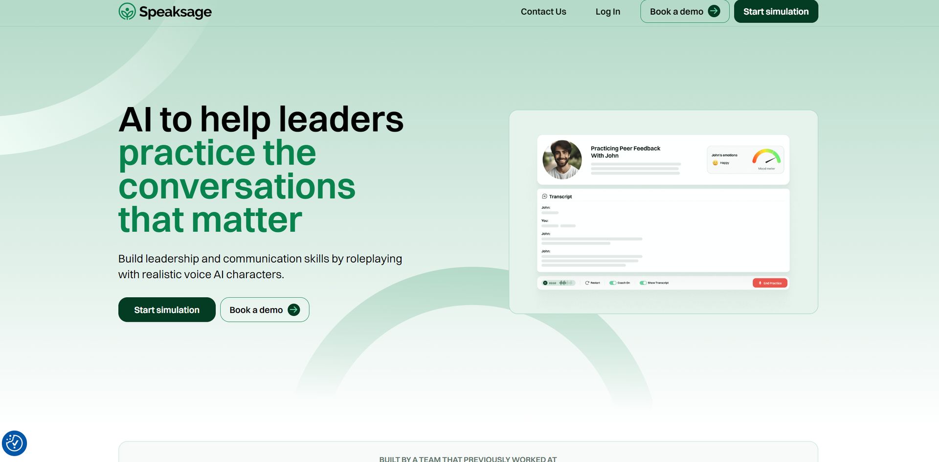 Speaksage screenshot