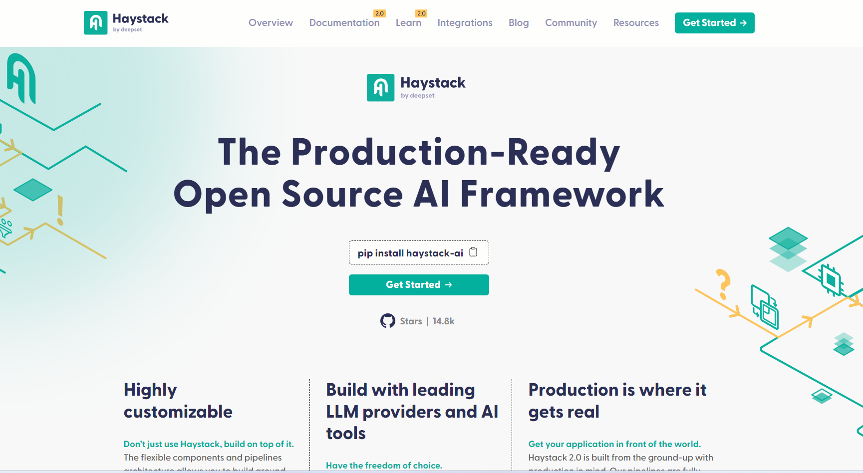 Haystack screenshot