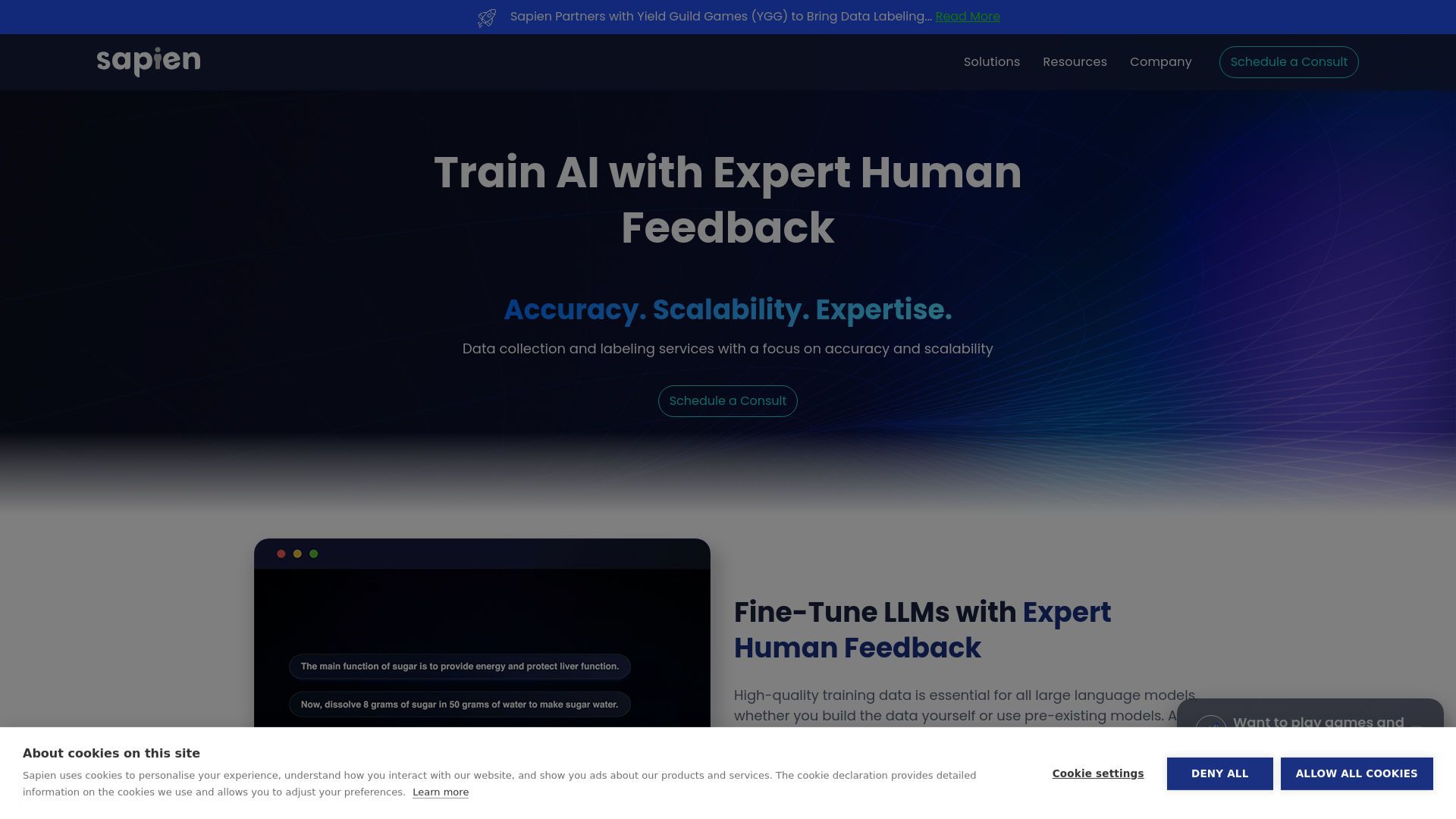 Sapien screenshot