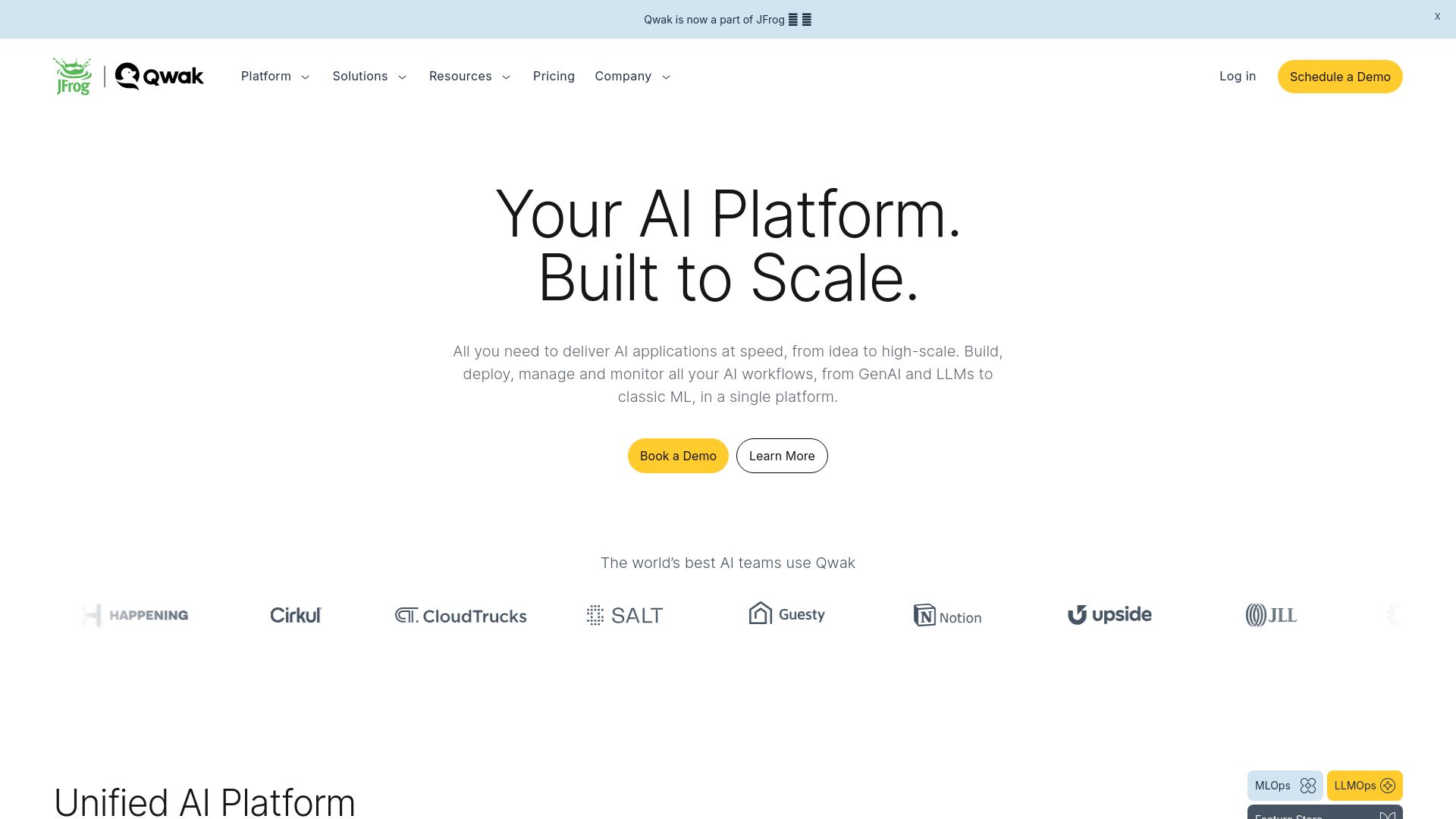 Qwak screenshot