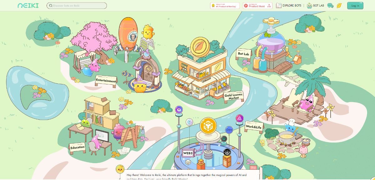 Reiki screenshot