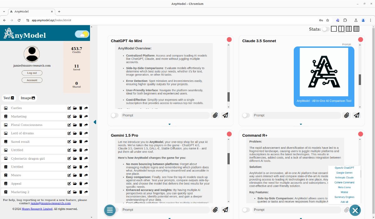 AnyModel screenshot