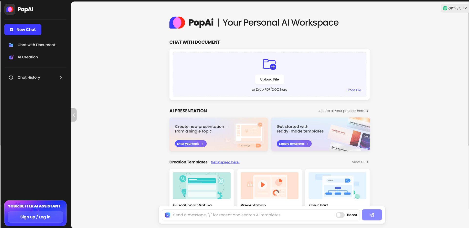 PopAI screenshot