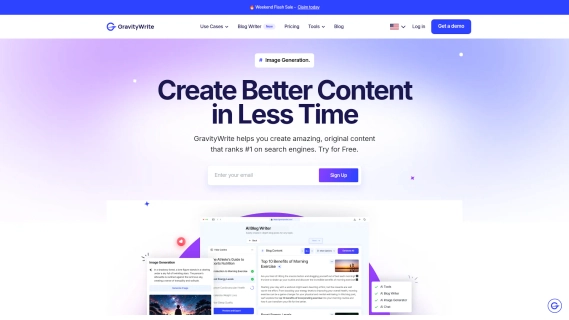 GravityWrite - AI Content Generator