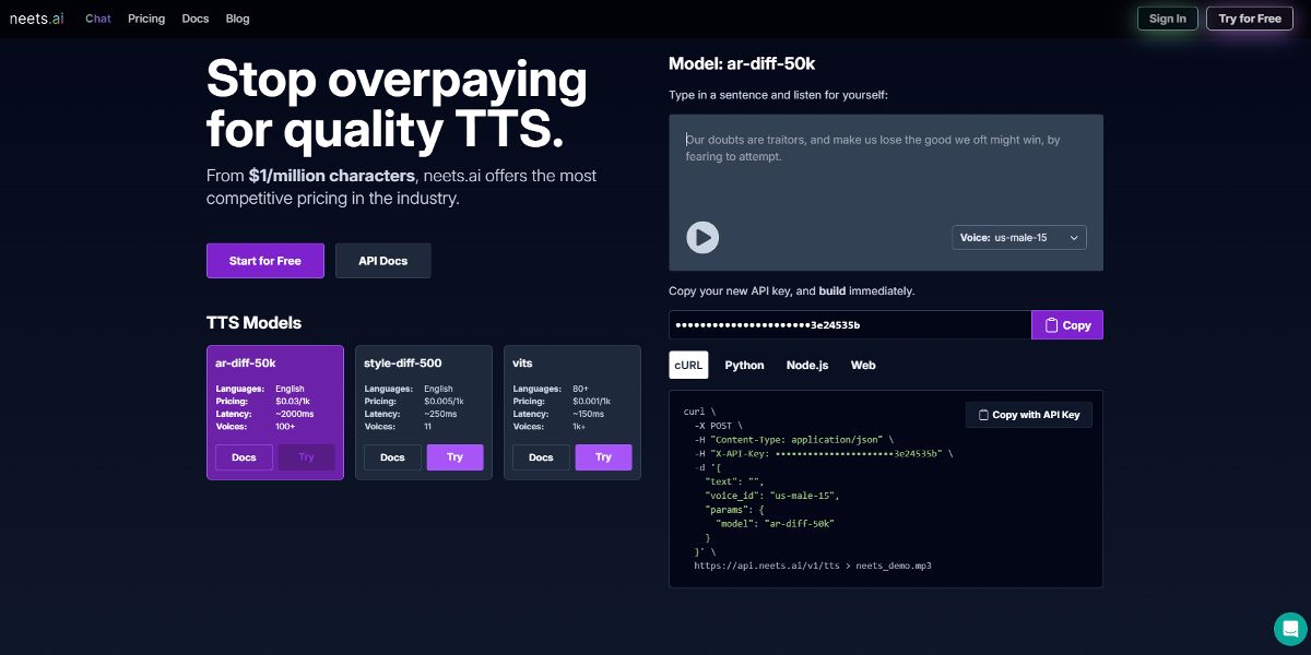 Neets.ai screenshot