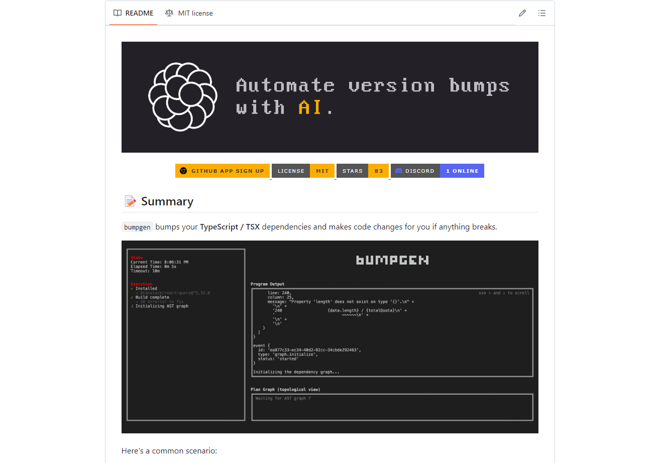 Bumpgen screenshot