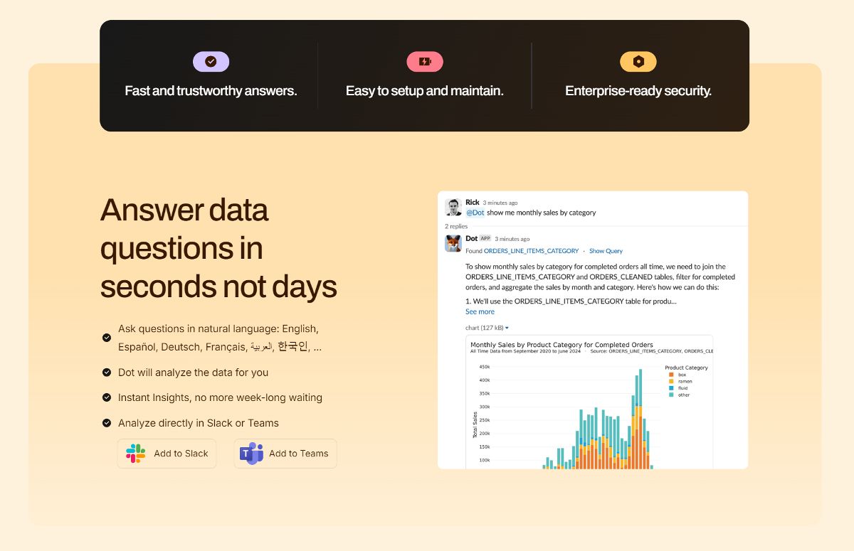 Dot screenshot