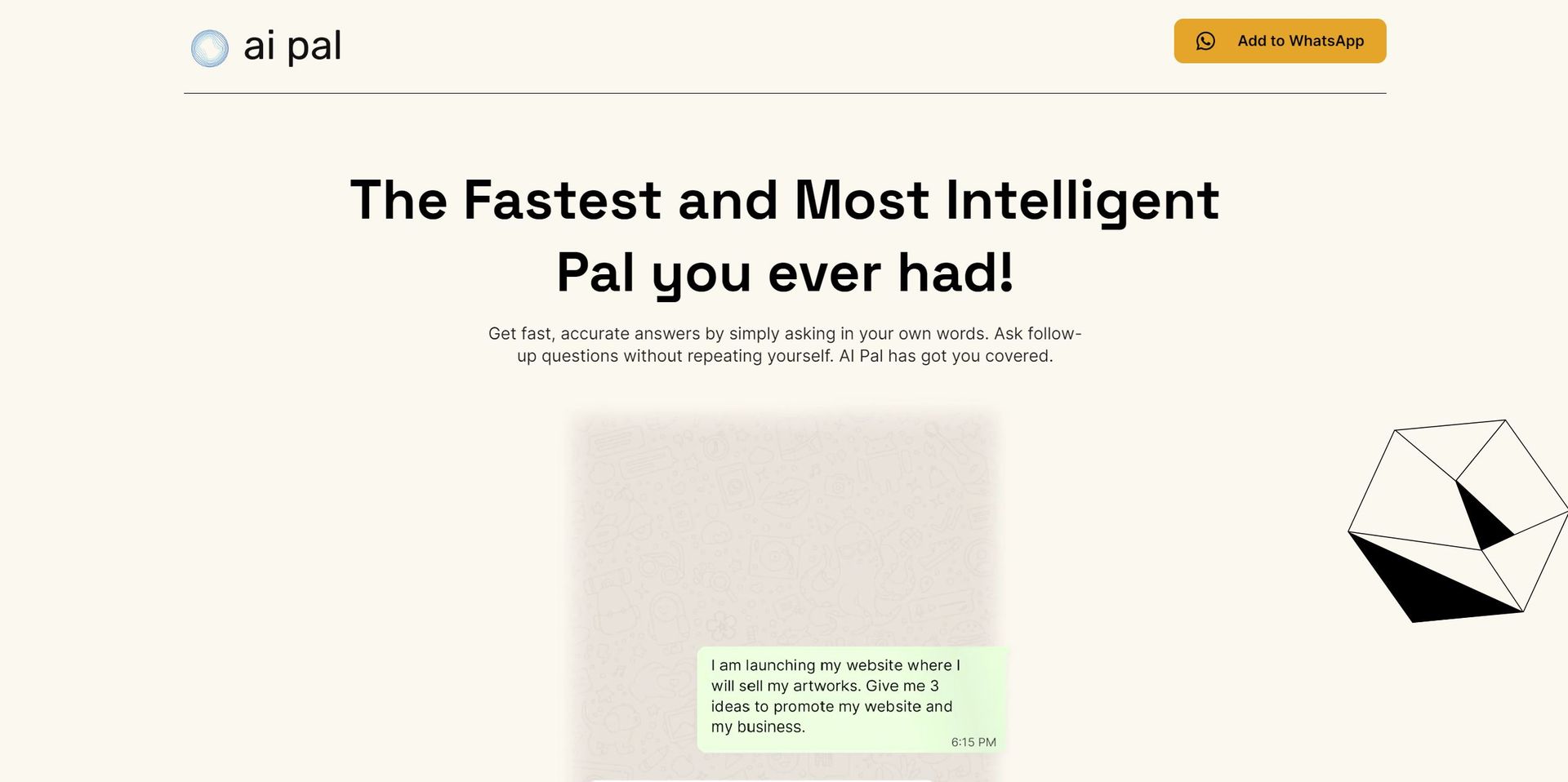 Getaipal screenshot