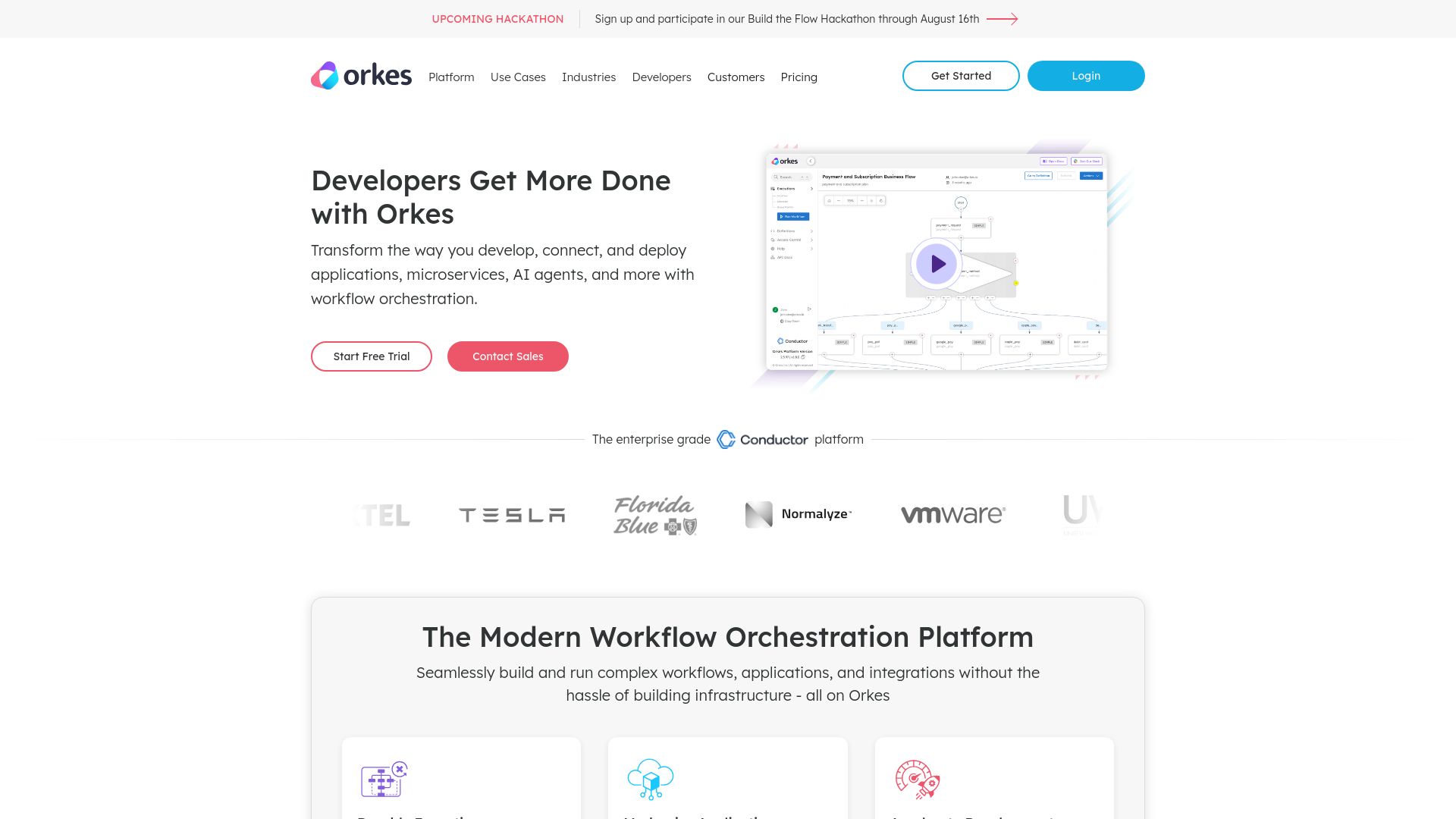 Orkes screenshot