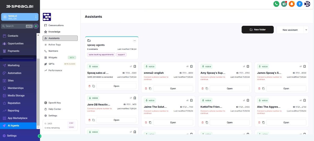 speaq.ai screenshot