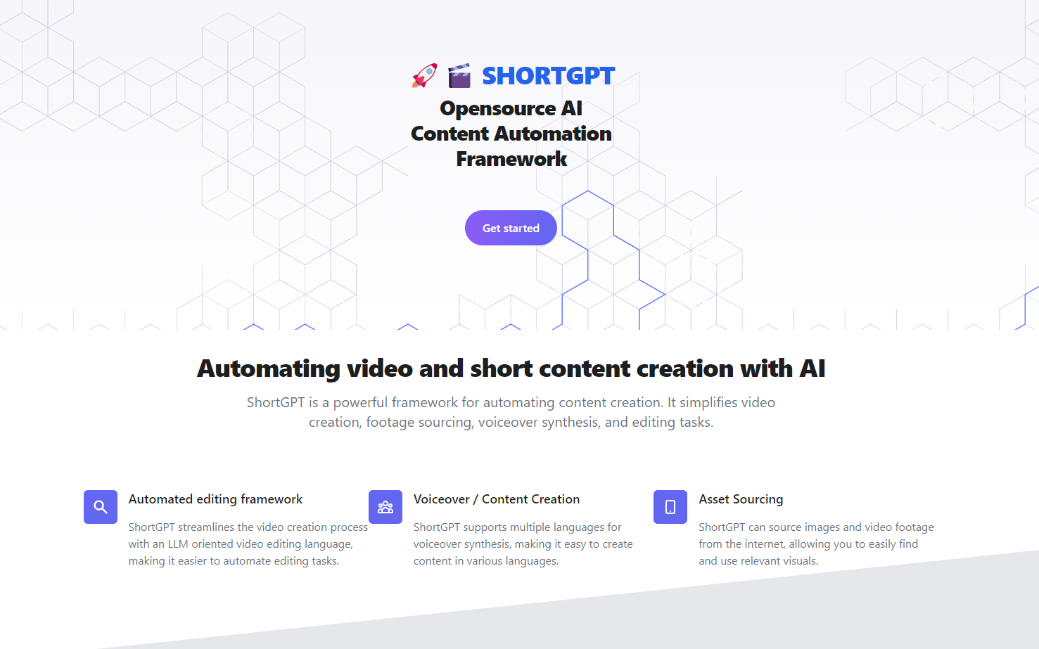 ShortGPT screenshot