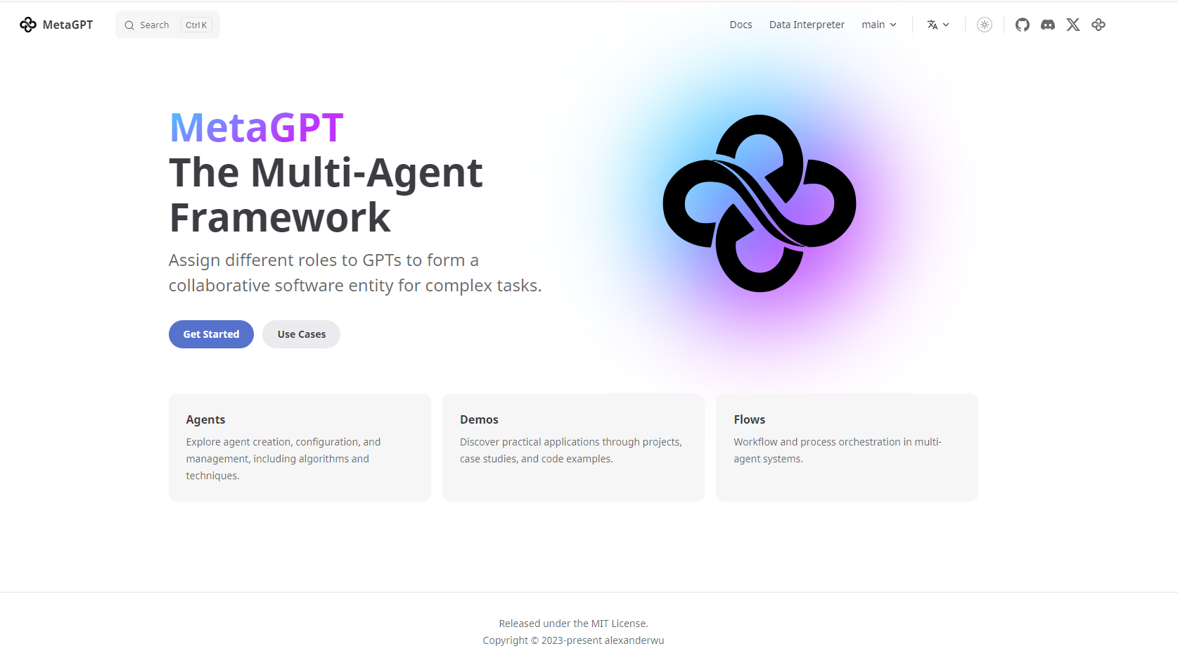 MetaGPT screenshot