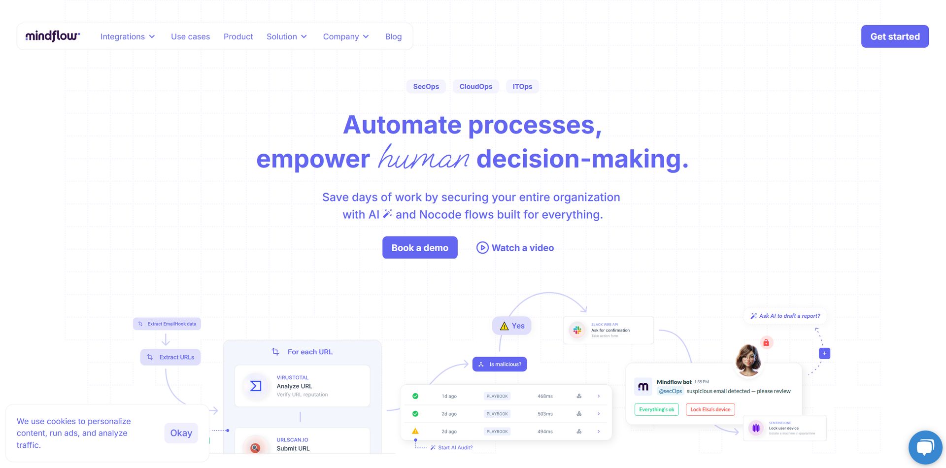 Mindflow screenshot