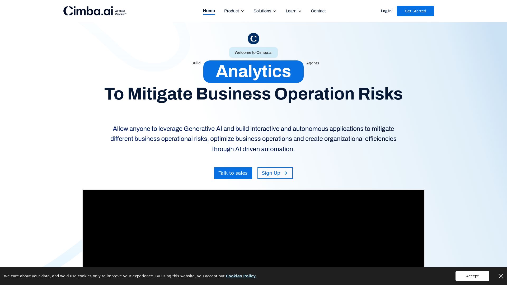 Cimba.AI screenshot