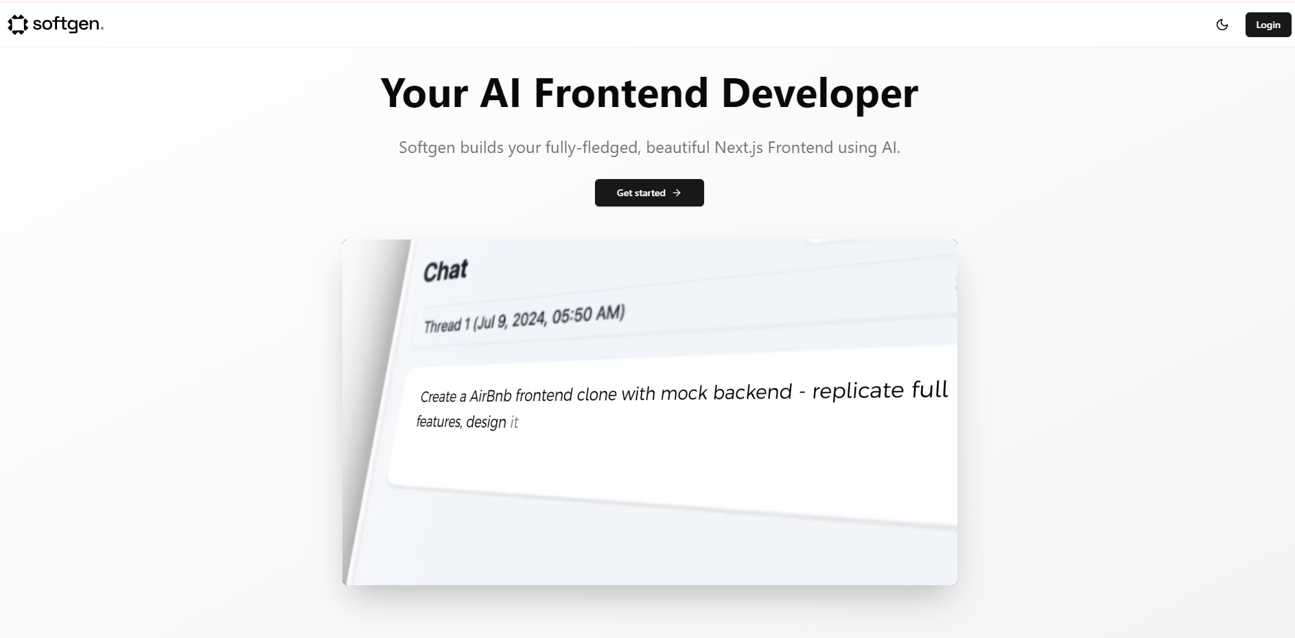 SoftGen screenshot