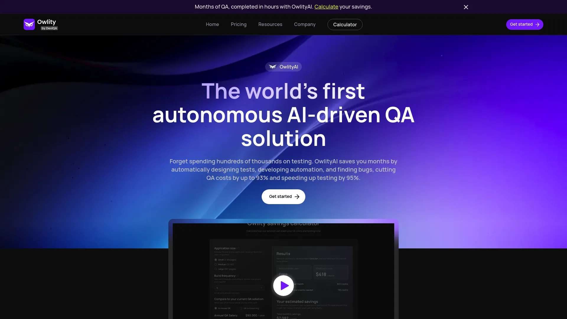 Owlity screenshot