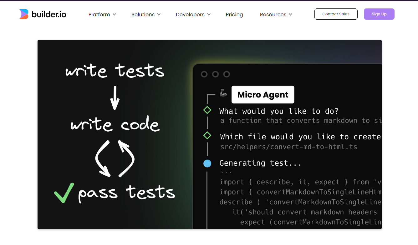 Micro Agent screenshot