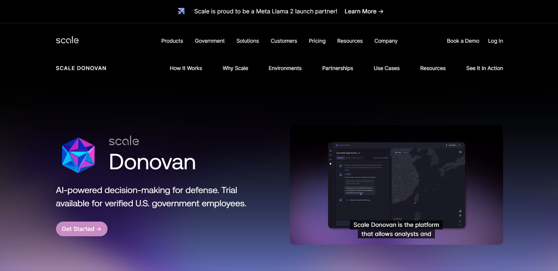 Donovan screenshot