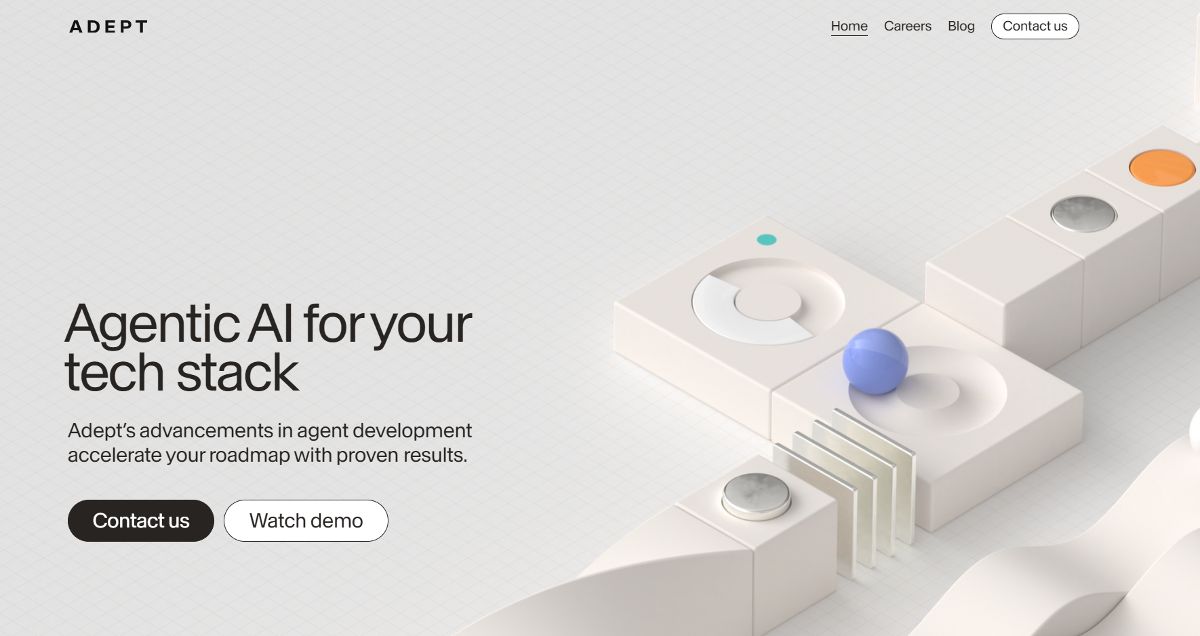 Adept AI screenshot