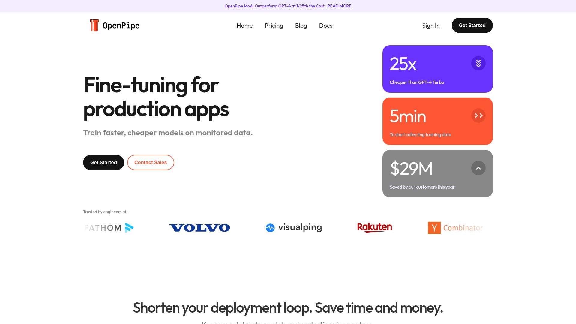 OpenPipe screenshot