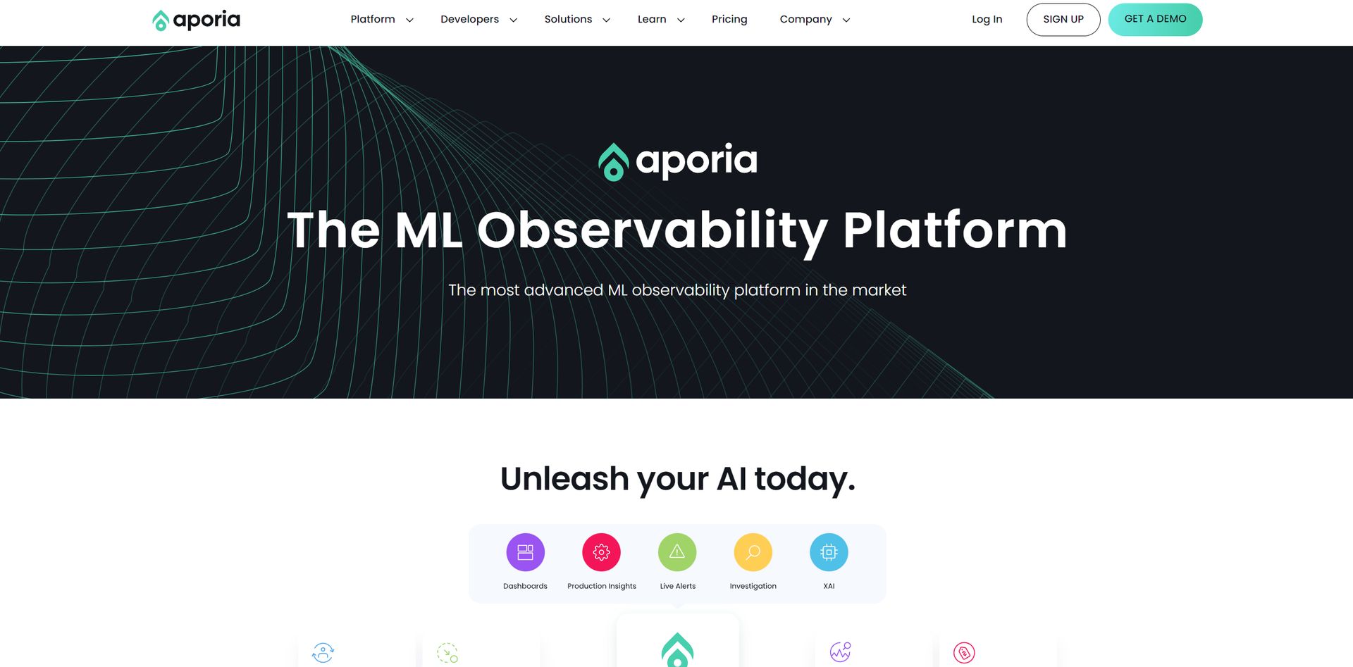 Aporia screenshot