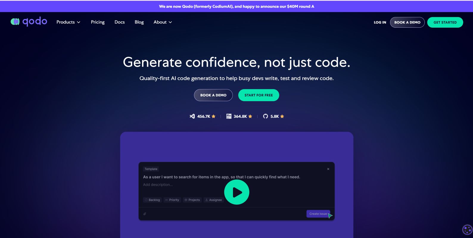 QodoAI screenshot